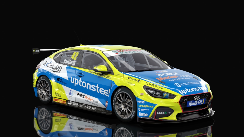 BTCC 2021 Hyundai i30, skin #42