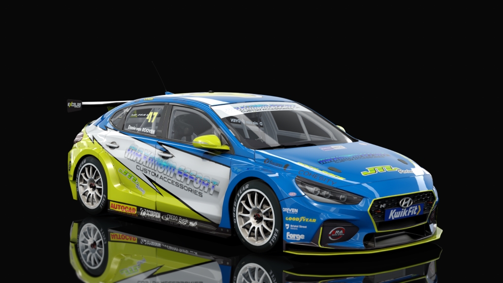 BTCC 2021 Hyundai i30, skin #47