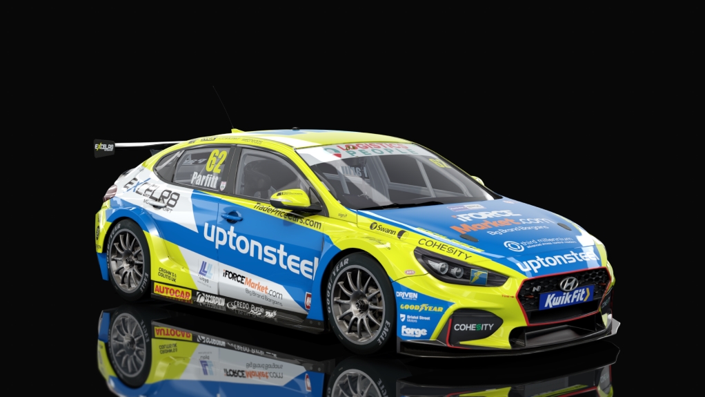 BTCC 2021 Hyundai i30, skin #62Parfitt