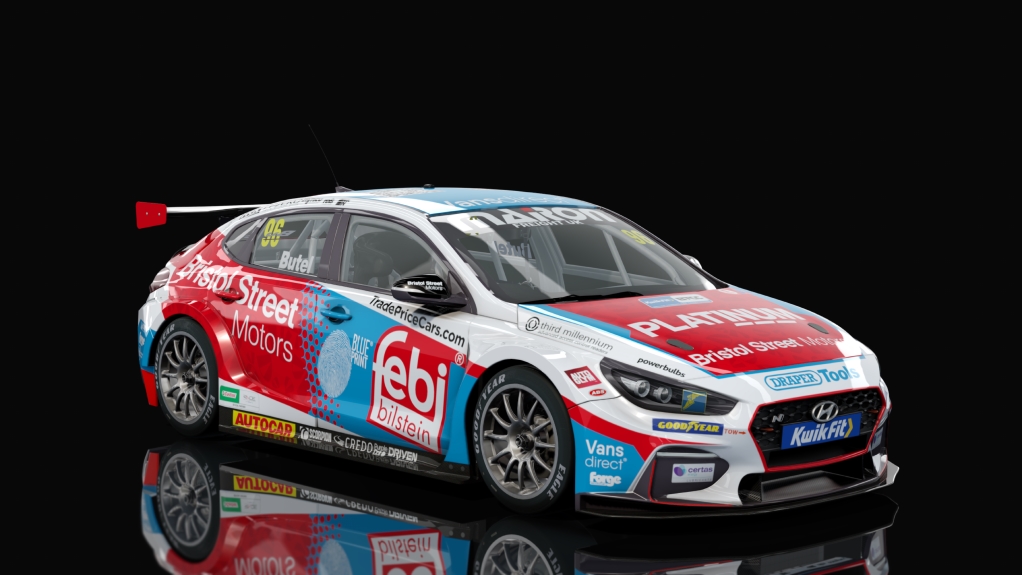 BTCC 2021 Hyundai i30, skin butel96