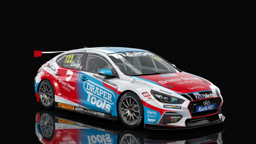 BTCC 2021 Hyundai i30, skin lloyd123