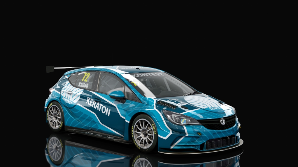 BTCC 2021 Vauxhall Astra, skin skin03