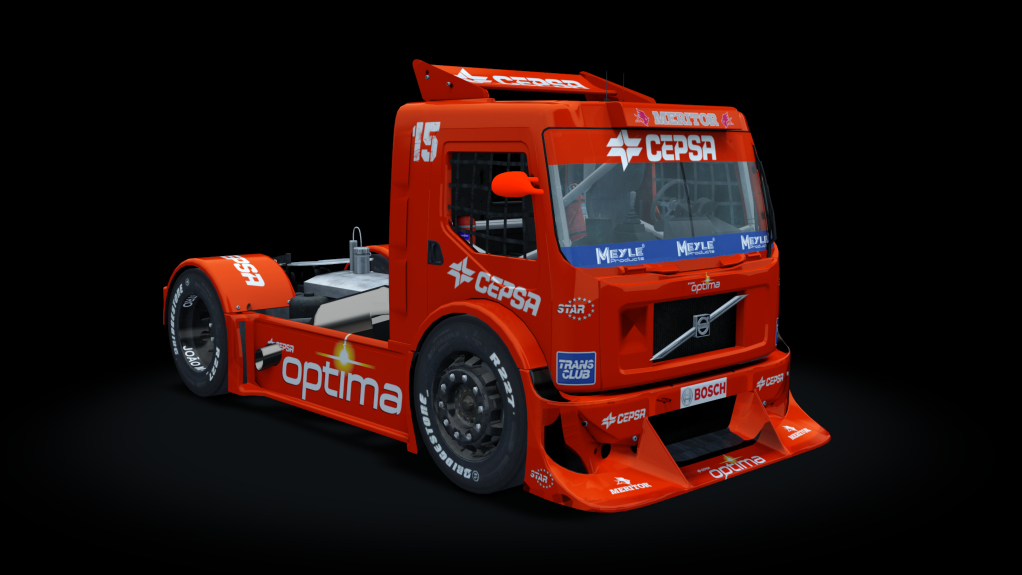 Volvo FH - Formula Truck, skin Cepsa