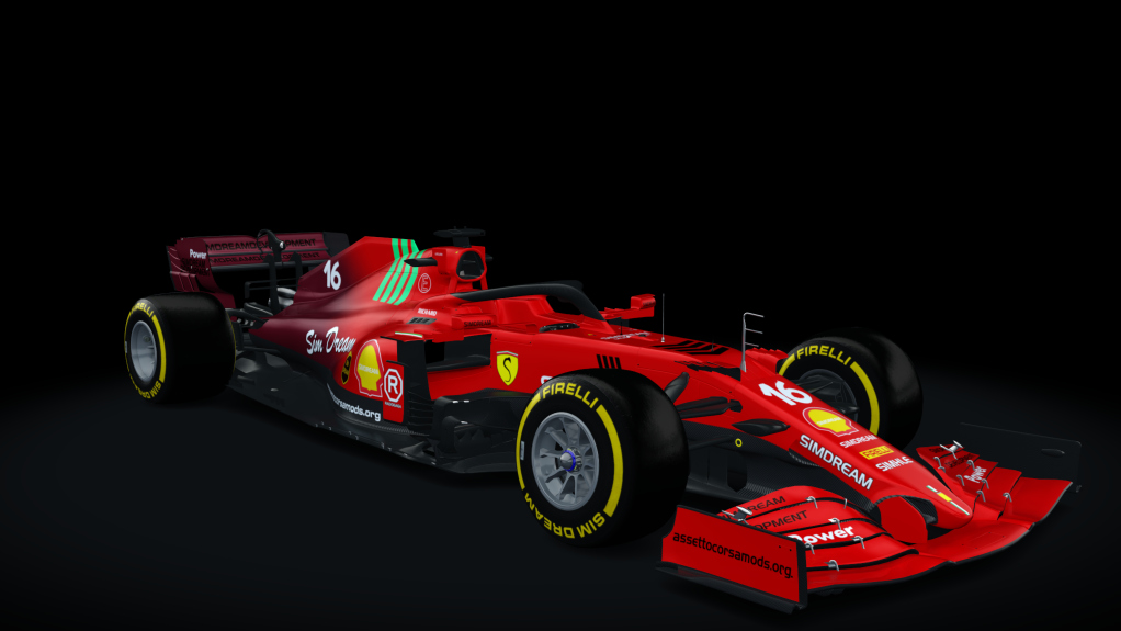 Grand Prix 2021 SF21, skin Leclerc