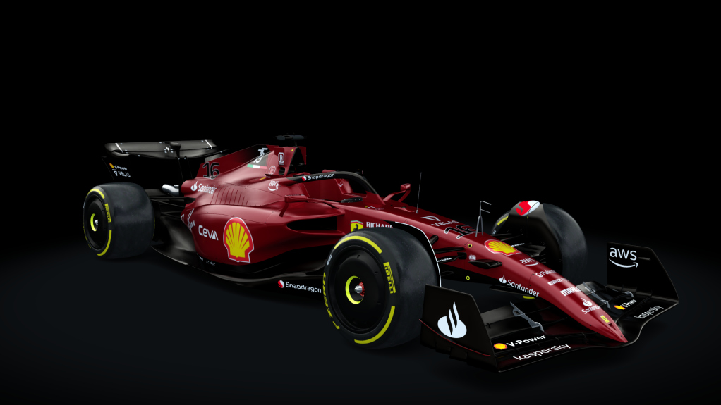 Grand Prix 2022 F1-75, skin Leclerc