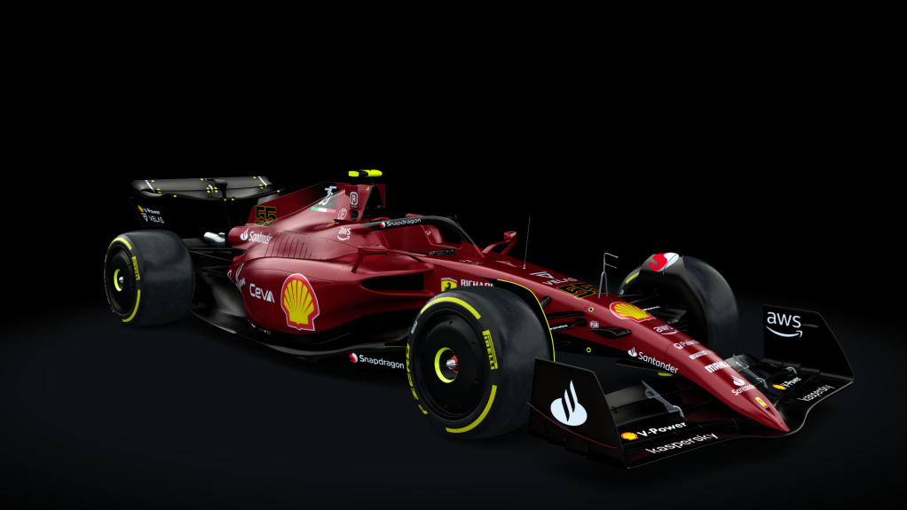 Grand Prix 2022 F1-75, skin Sainz