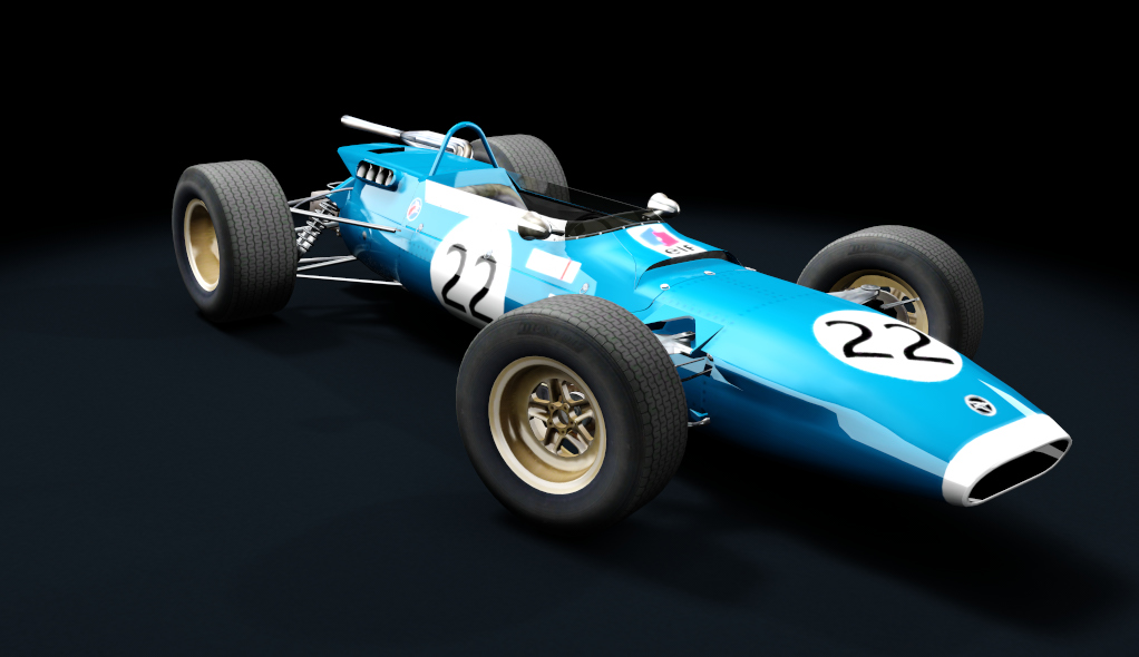 GPL Matra-Ford MS7, skin 00_Beltoise