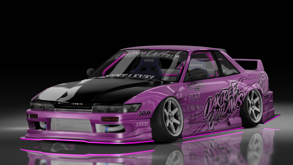 GravyGarage Oaktree Street s13 Tye, skin xPurple