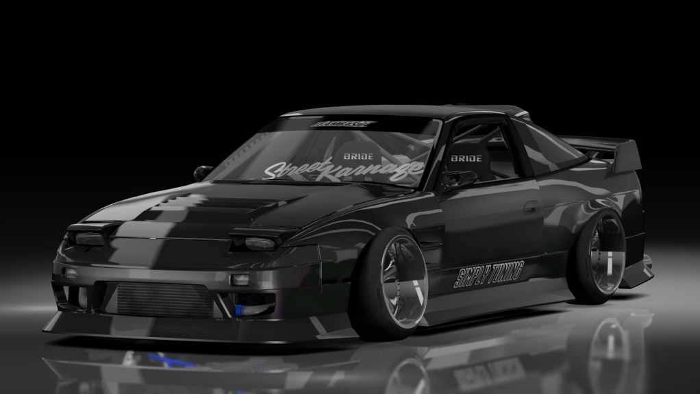 GravyGarage Street 180sx Corbett, skin a_black