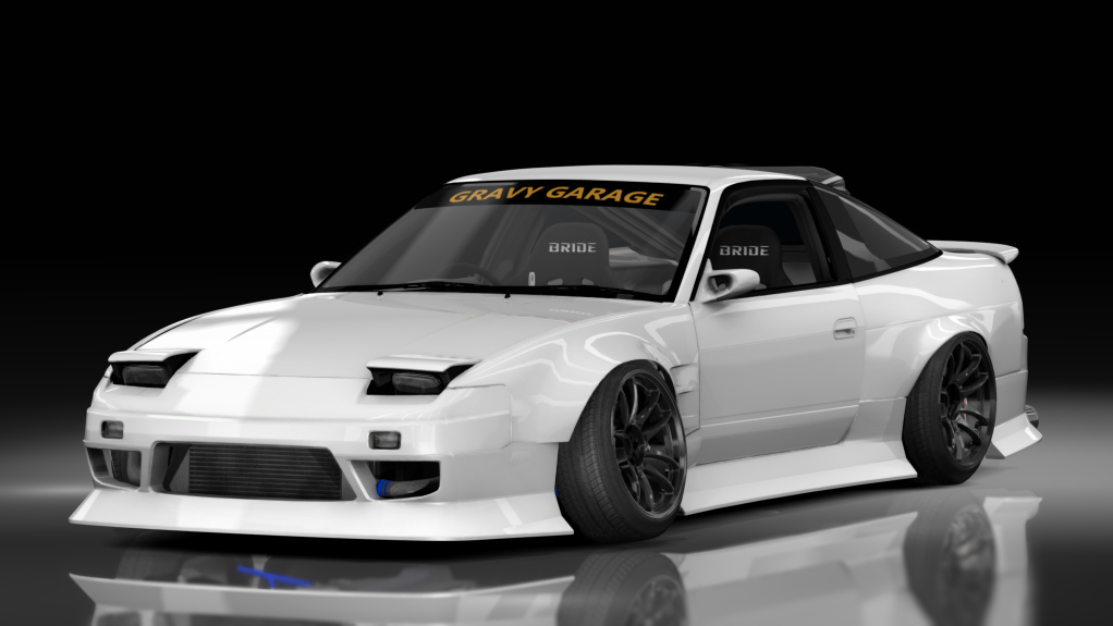 GravyGarage Street 180sx Meade, skin white