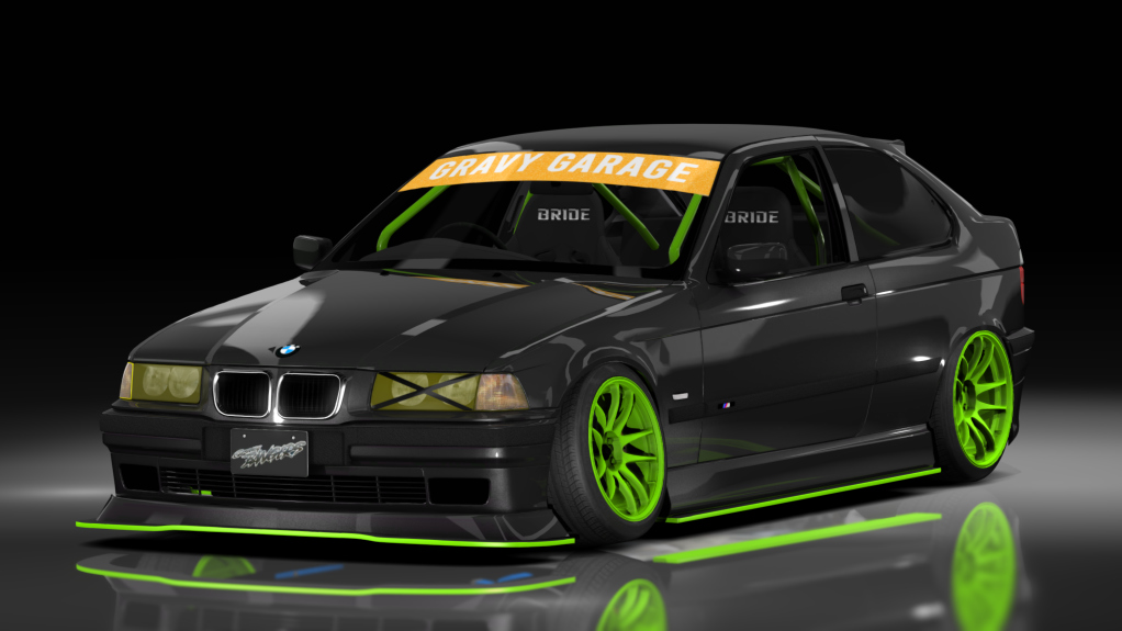 GravyGarage Street e36 Compact, skin black