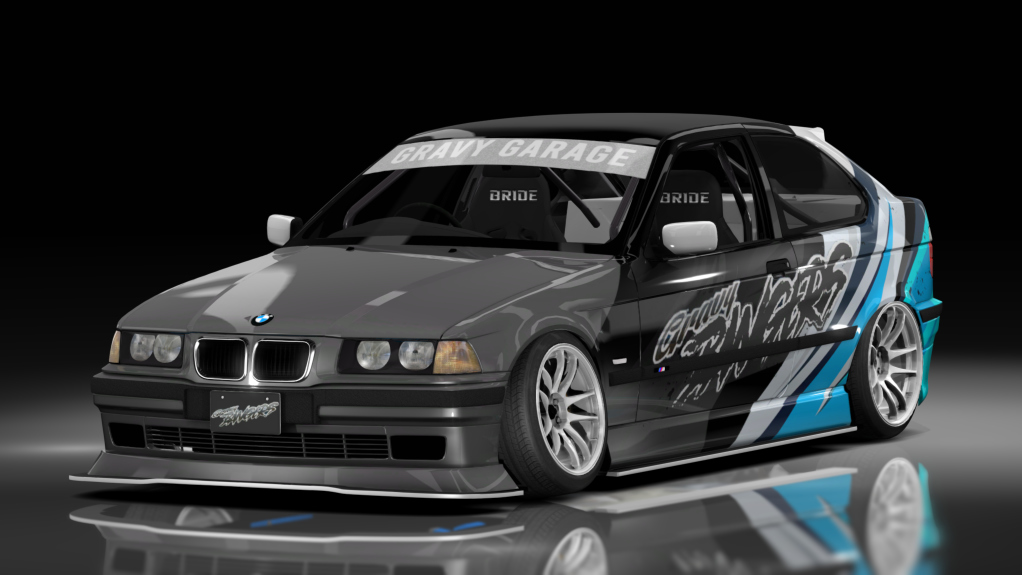 GravyGarage Street e36 Compact, skin blue