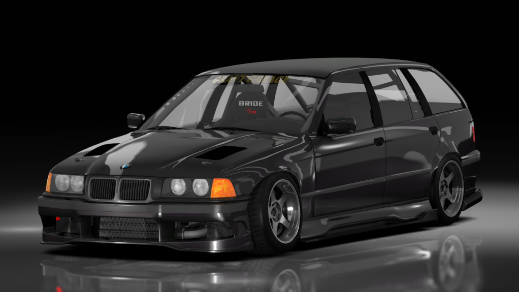 GravyGarage Street E36 Touring Voilent Angle, skin Black