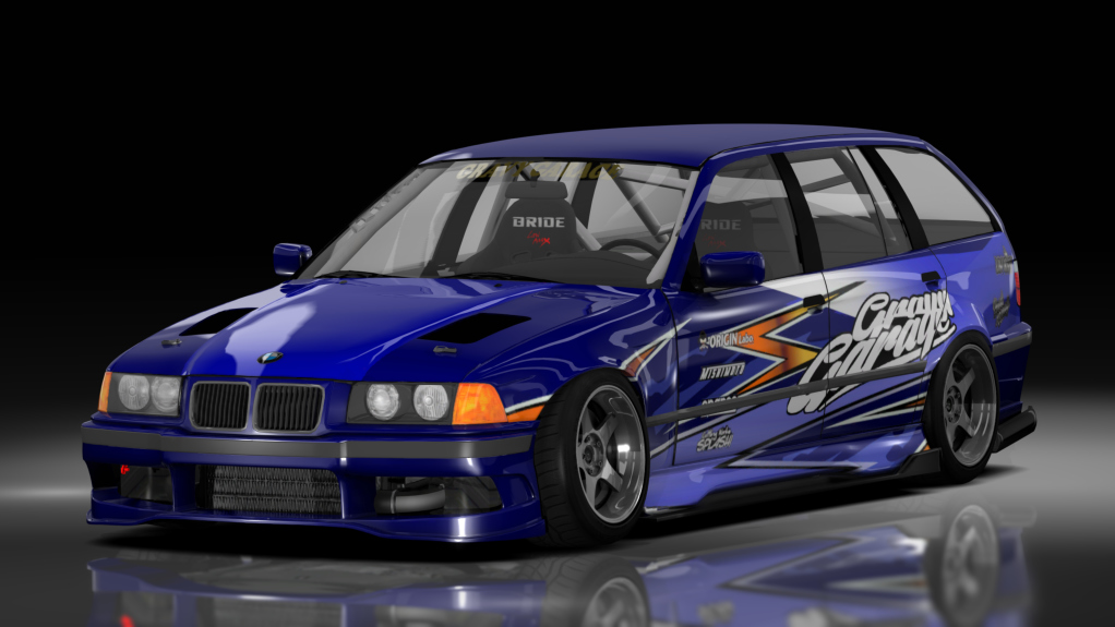 GravyGarage Street E36 Touring Voilent Angle, skin Gravy