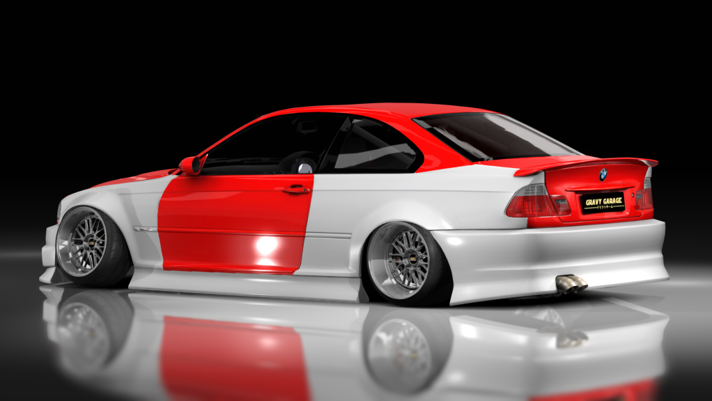 GravyGarage Street e46, skin Red rough