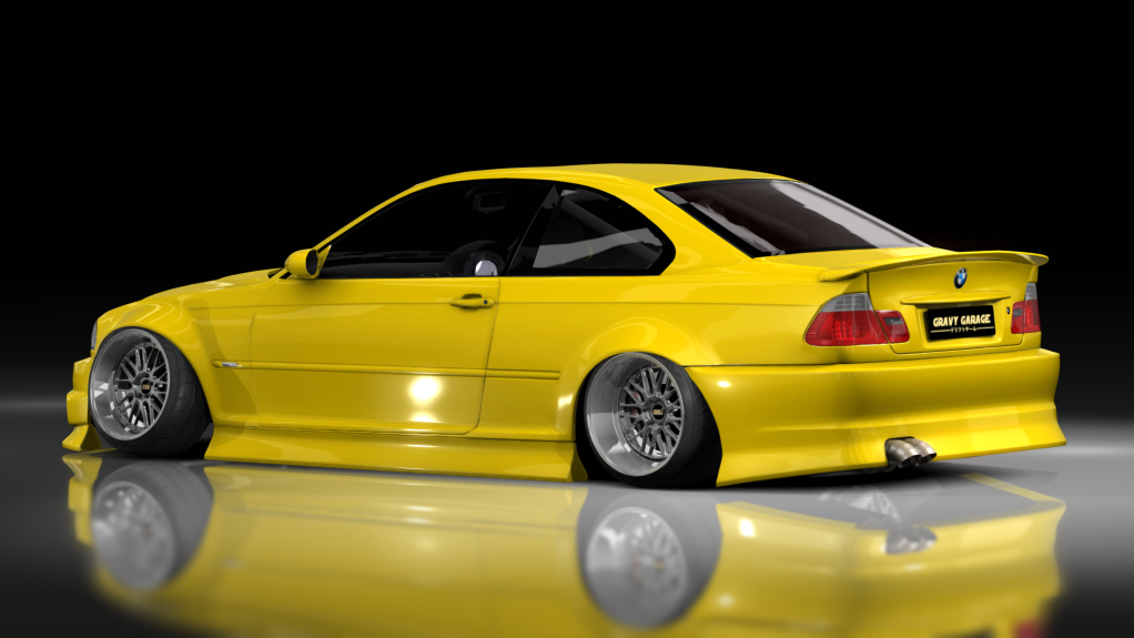 GravyGarage Street e46, skin Yellow