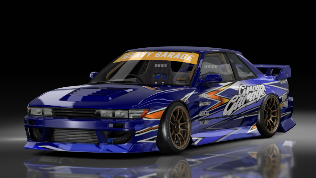 GravyGarage Street s13 Brent, skin A_og gravy blue