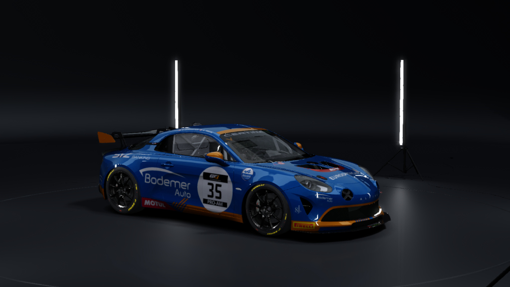 Alpine A110 GT4, skin 2019_EuroGT4_35_Redele