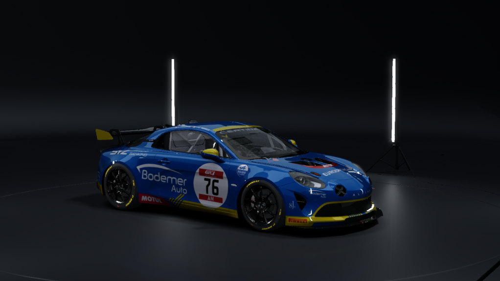 Alpine A110 GT4, skin 2019_EuroGT4_76