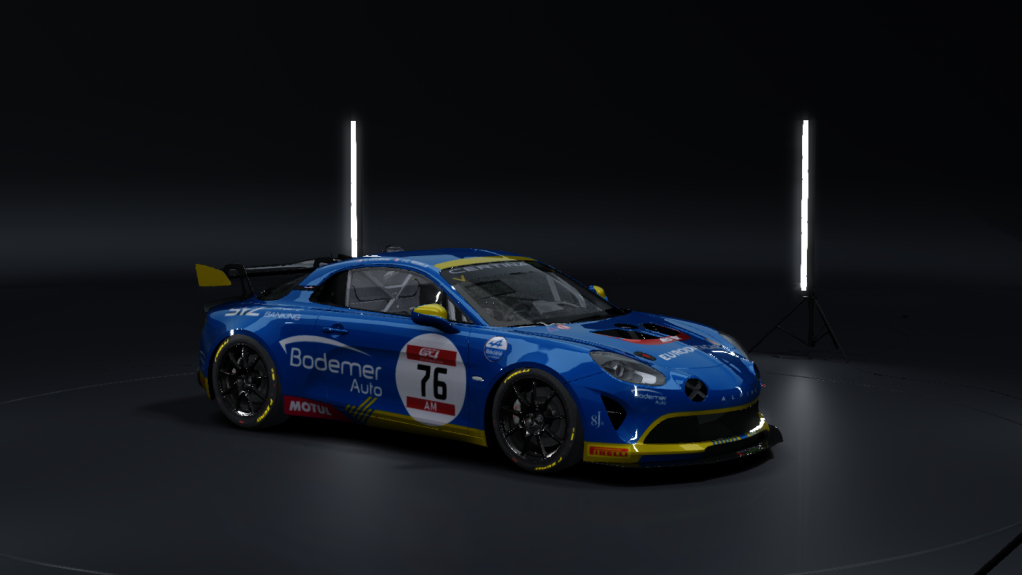 Alpine A110 GT4, skin 2019_EuroGT4_76_Redele