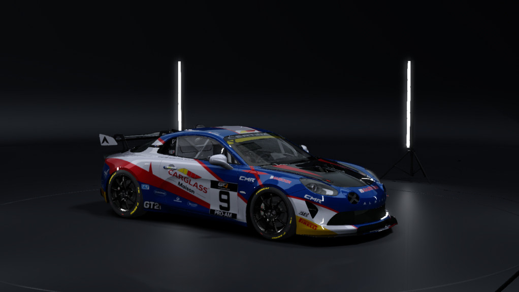 Alpine A110 GT4, skin 2019_EuroGT4_9_CMR