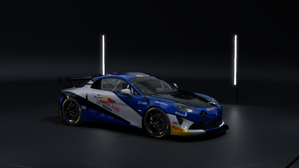 Alpine A110 GT4, skin 4