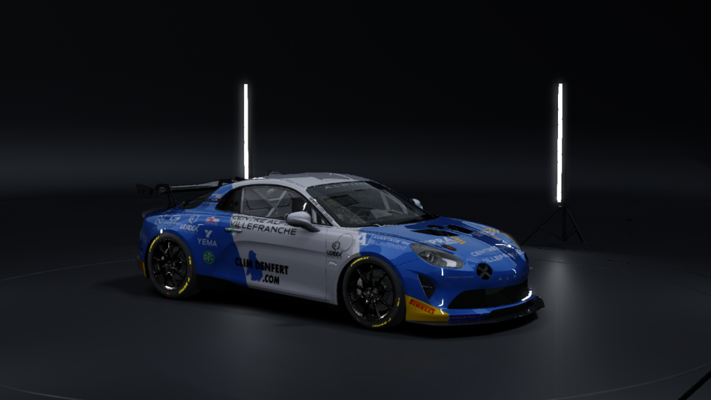 Alpine A110 GT4, skin 5