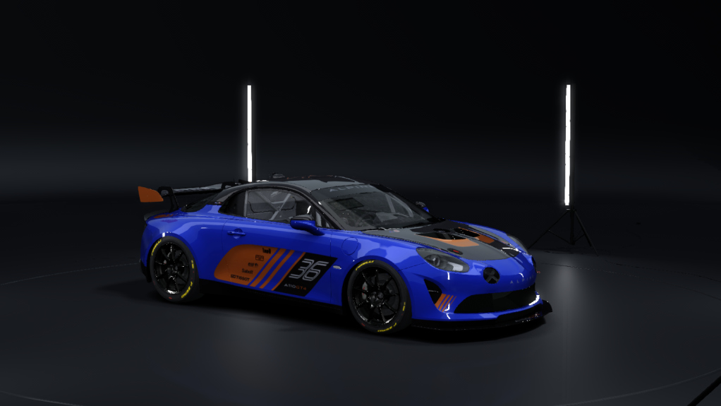 Alpine A110 GT4, skin rm_alpine_36