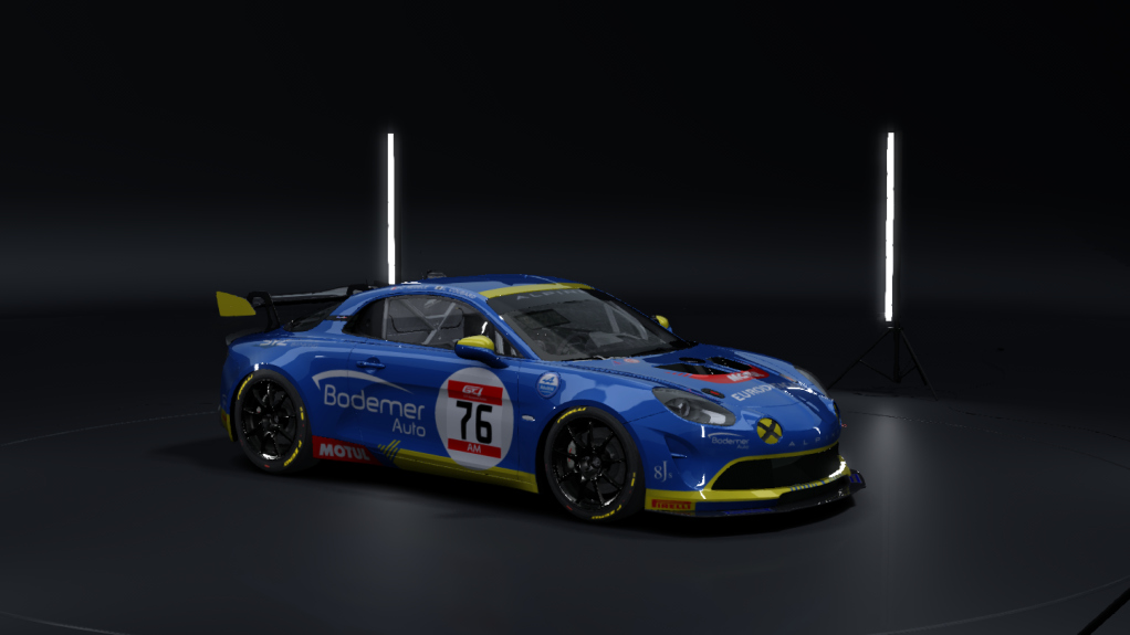 Alpine A110 GT4, skin rm_gt4_european_series_2019_redele_competition_76