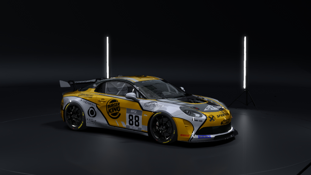 Alpine A110 GT4, skin rm_gt4_european_series_2019_team_speedcar_88