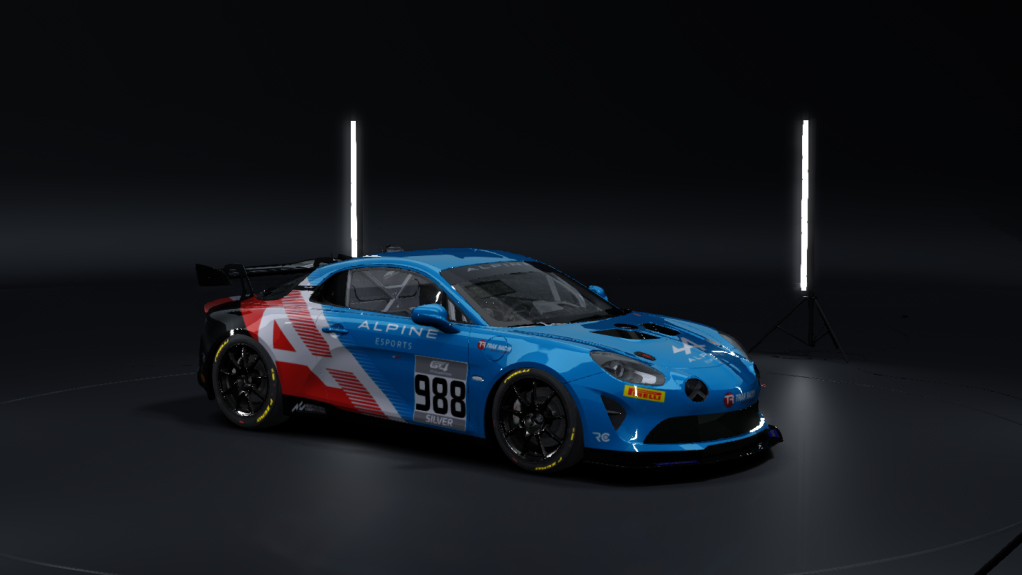 Alpine A110 GT4, skin rm_gt4_european_series_fictional_alpine_esports_series_988