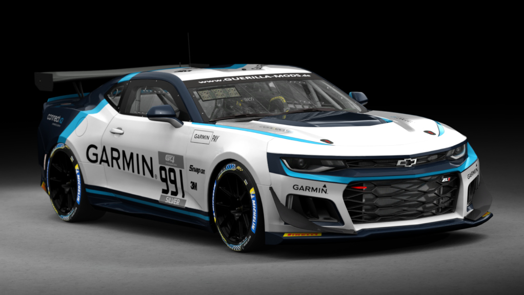 Chevrolet Camaro GT4.R, skin rm_gt4_european_series_fictional_garmin_911