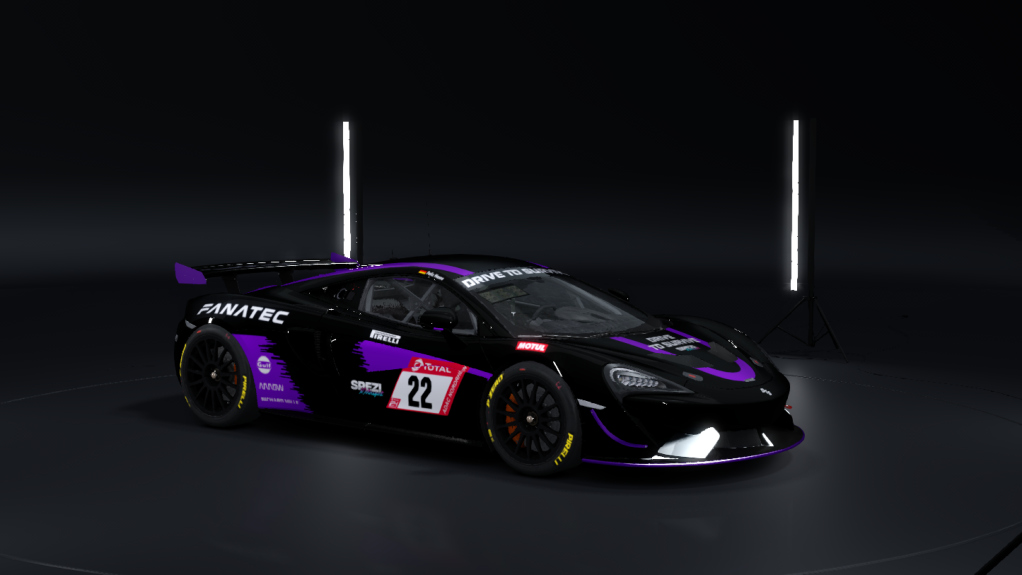 McLaren 570S GT4, skin Drive_To_Survive_Felix_22