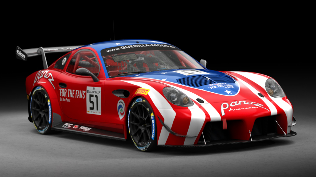 Panoz Avezzano GT4, skin for_the_fans