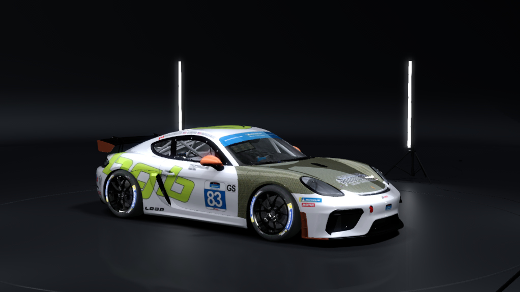 Porsche 718 Cayman GT4 Clubsport, skin 2022_BGB_Motorsports_83