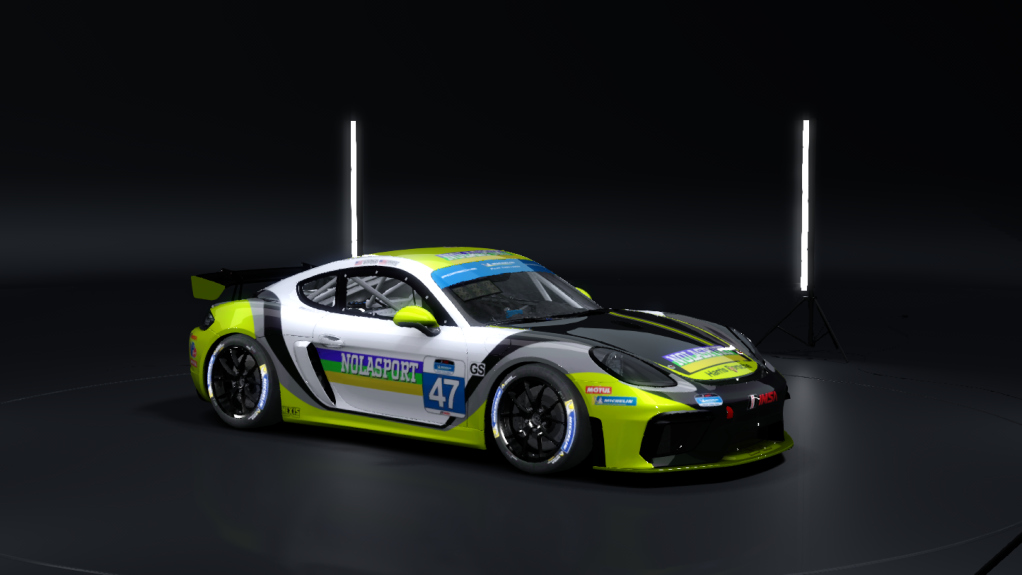 Porsche 718 Cayman GT4 Clubsport, skin 2022_NOLASPORT_47