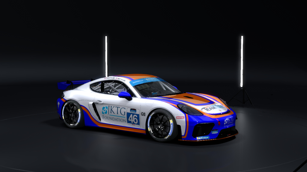 Porsche 718 Cayman GT4 Clubsport, skin 2022_TeamTGM_46