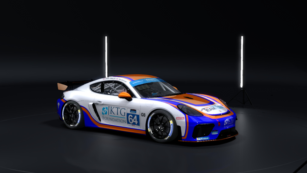 Porsche 718 Cayman GT4 Clubsport, skin 2022_TeamTGM_64