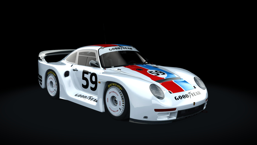 Porsche 961 LM BBS TurboFan, skin #59_1975_Brumos_Daytona