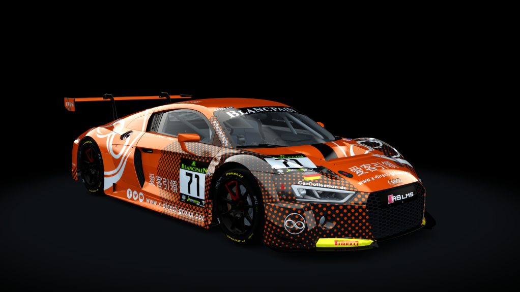 Audi R8 LMS 2016, skin 071_Montironi_David