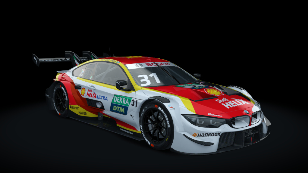 BMW M4 DTM, skin skin02