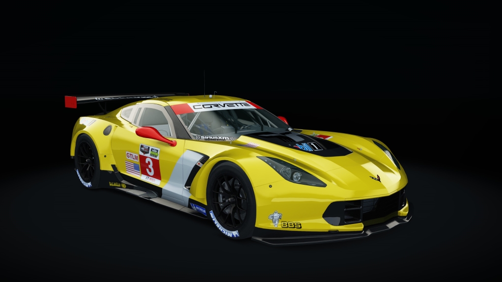 Chevrolet Corvette C7R, skin 0_racing_3