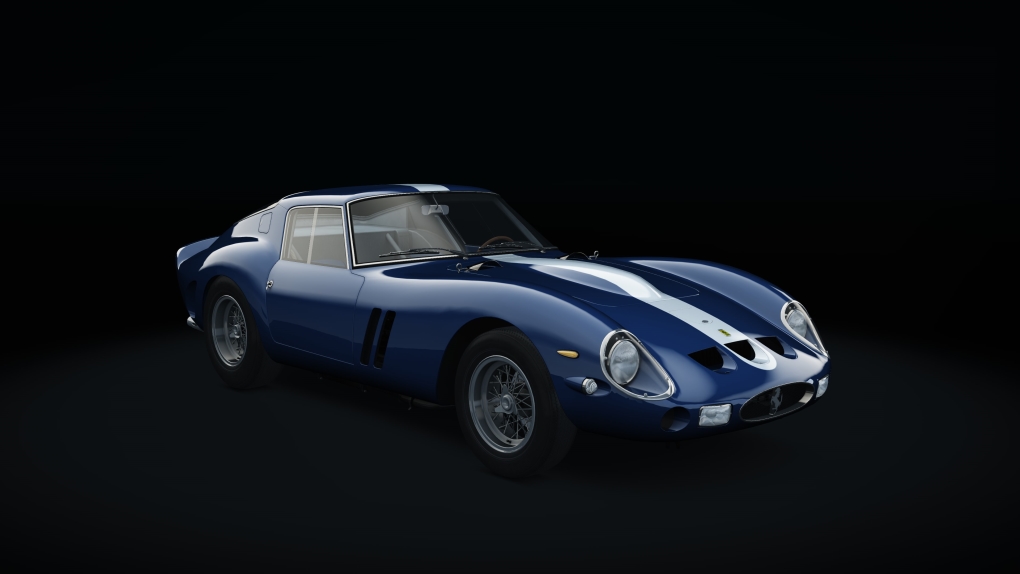 Ferrari 250 GTO BOP, skin 21_blu_stripe