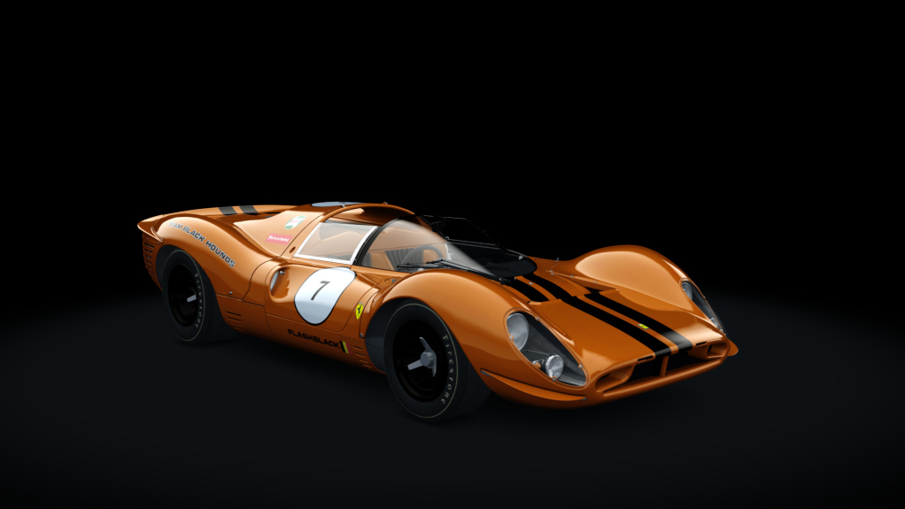 Ferrari 330 P4 BOP, skin 01_BHFlashBlack