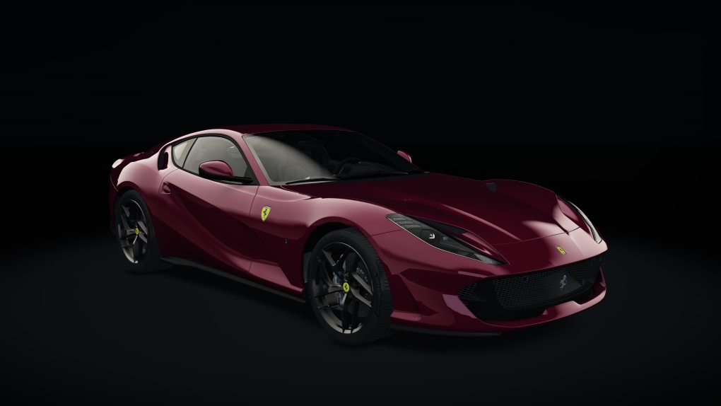 Ferrari 812 Superfast, skin 09_rosso_fiorano