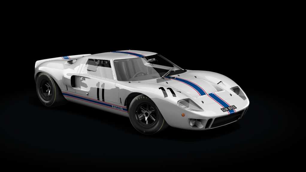 Ford GT40, skin 11_Cuff