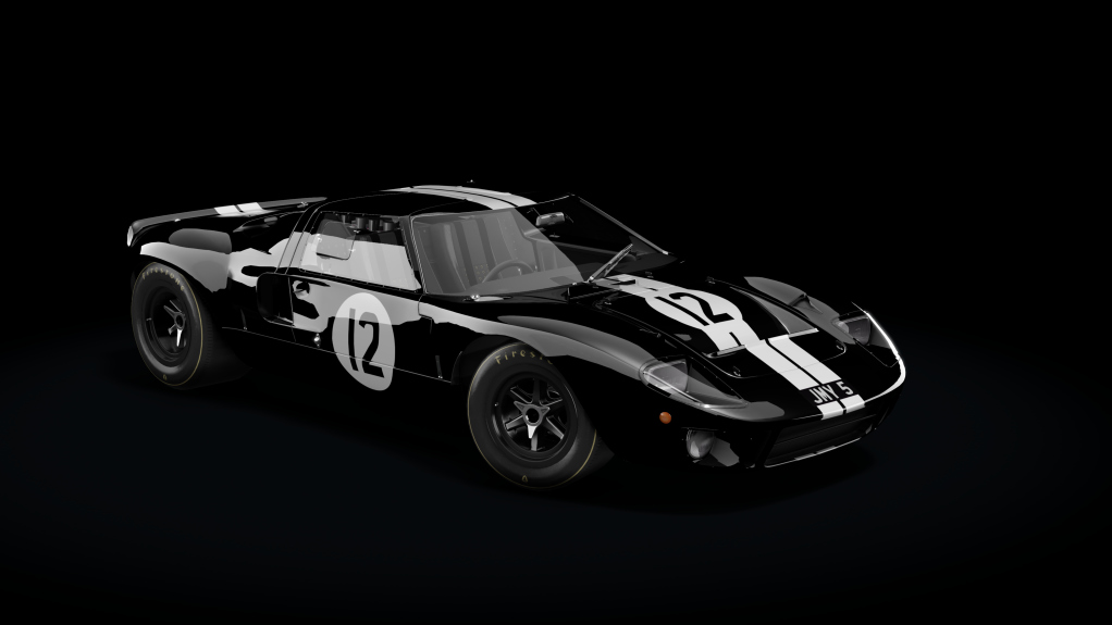 Ford GT40, skin 12_Newall