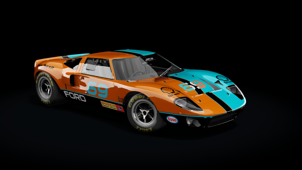 Ford GT40, skin 69_PACR_Jakub_Skrzydlowski