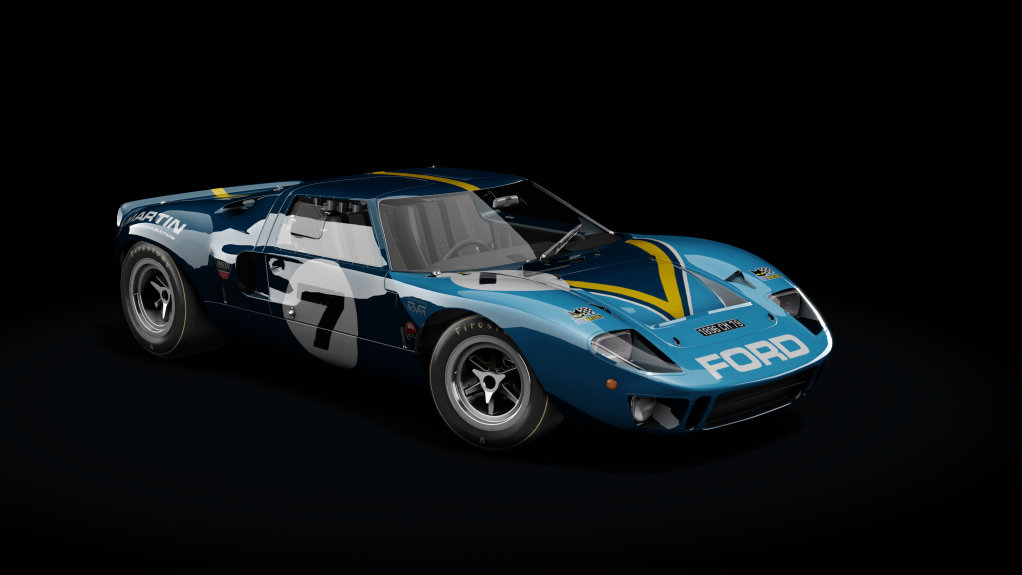 Ford GT40, skin 7_cmartin