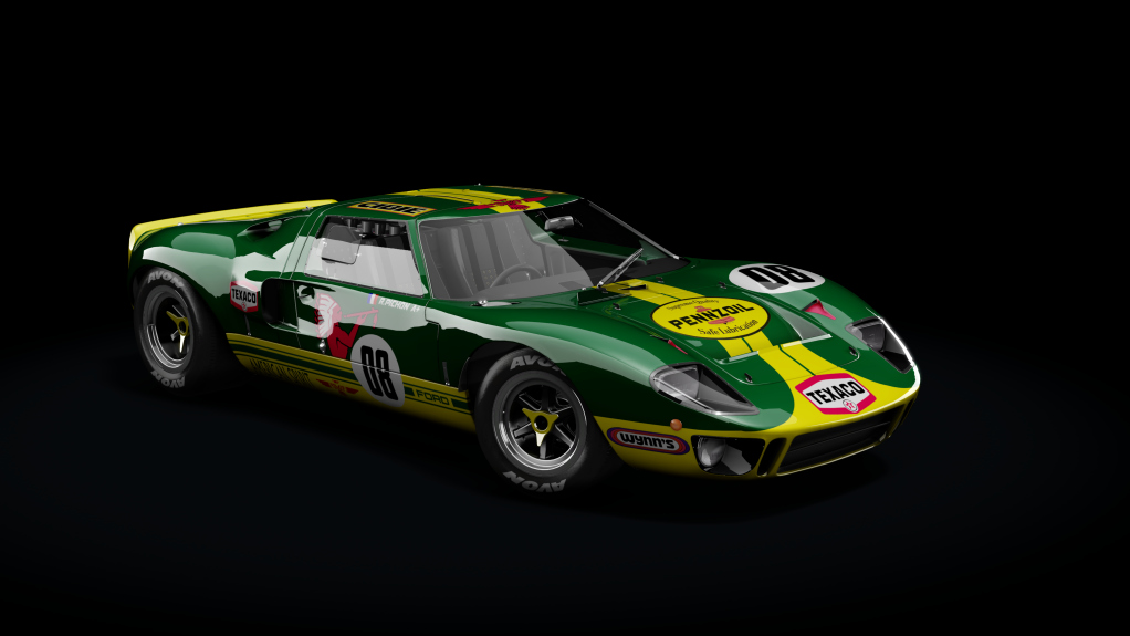 Ford GT40, skin American_Spirit_Racing